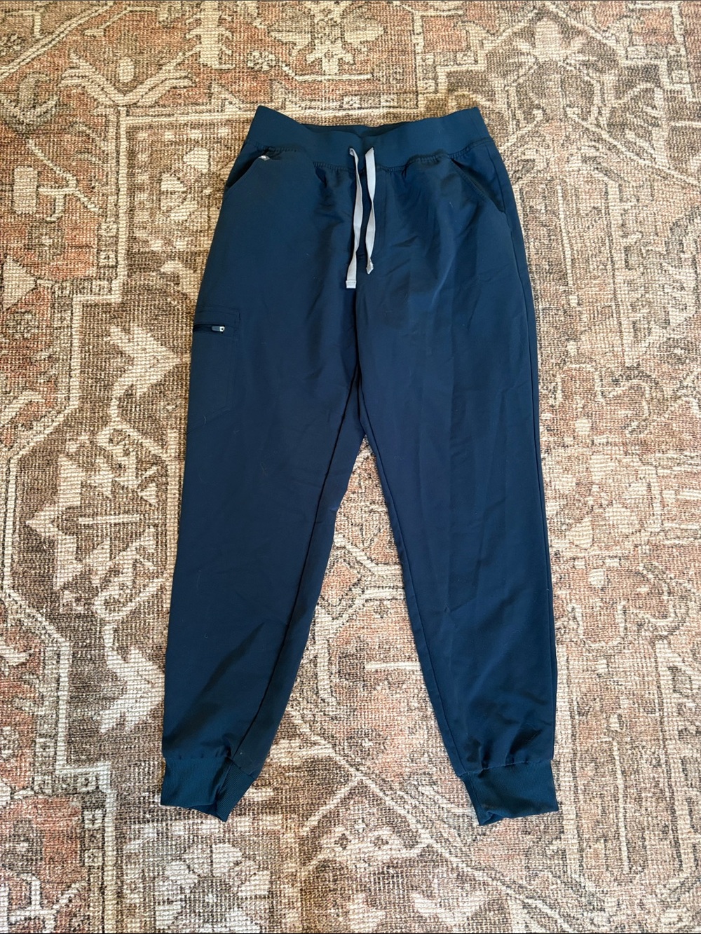 Figs Women's High Waisted Zamora Jogger Dark Harbor Blue